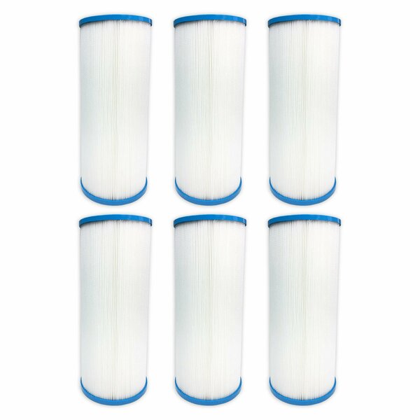 Zoro Approved Supplier Hayward MicroStar-Clear C-225 American Commander II 6 pack Replacement Filter PA225/C-4325/FC-1220 WP.HAY1220-6P